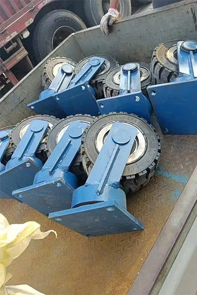 Tires of Trackless Transfer Carts Tires of Trackless Transfer Carts
