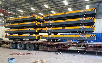 20 Ton Electric Transfer Cart For Handling Steel