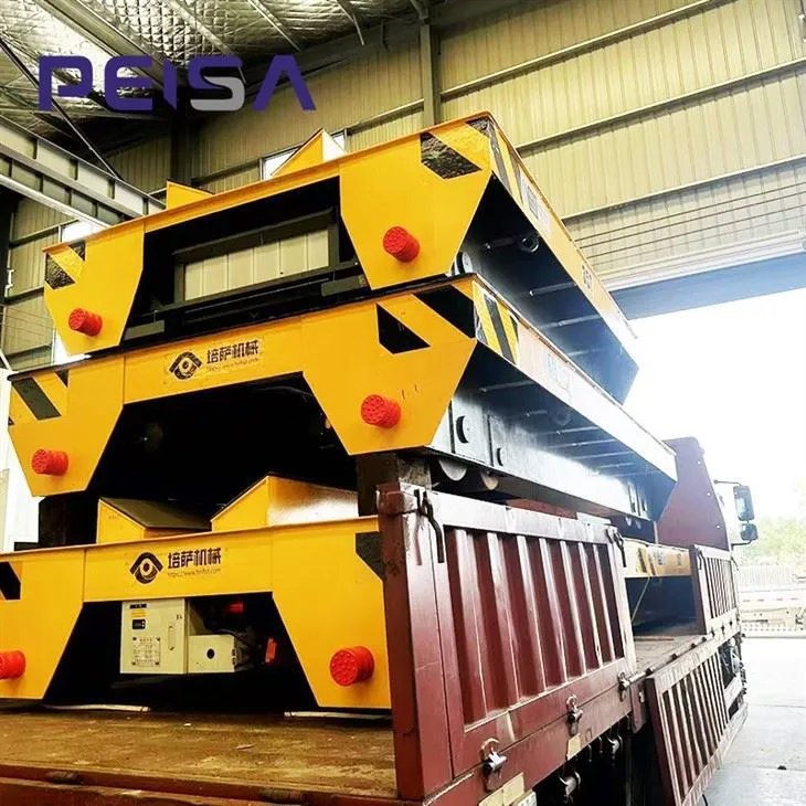 rail coil transfer cart delivery